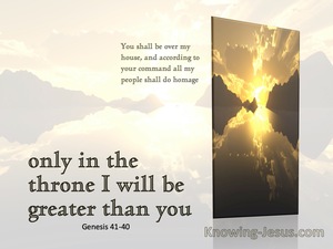 Genesis 41:40